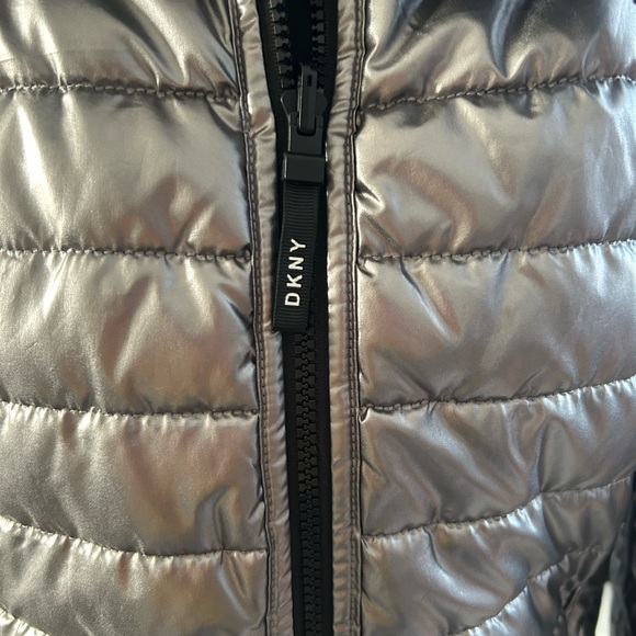 DKNY Reversible Double Face Jacket, Size Large - Picture 5 of 5